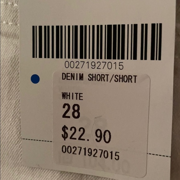 White Jean shorts - Picture 5 of 5